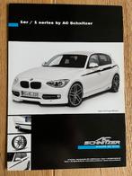 BMW 1 serie AC Schnitzer sheet 2011 autofolder brochure, BMW, Ophalen of Verzenden