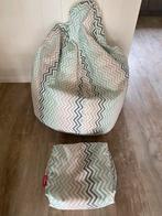 Lounge Pug Zitzak en voetenpoef, Ophalen, Gebruikt