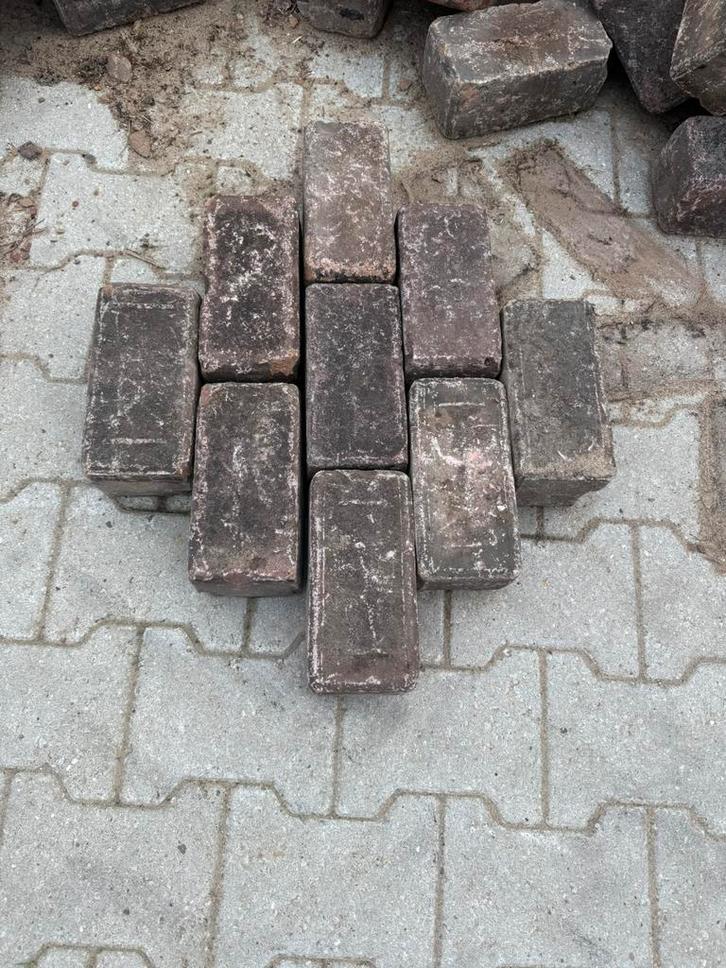 Oud gebakken klinkers 250m², Tuin en Terras, Tegels en Klinkers, Zo goed als nieuw, Klinkers, Keramiek, Ophalen
