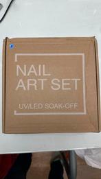 Gel nagelset met UV LED Lamp - Nieuw in doos nail art set, Overige kleuren, Nieuw, Ophalen of Verzenden, Handen en Nagels