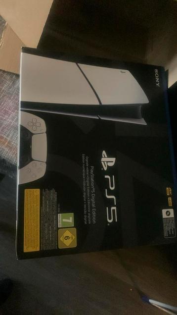 Splinter Nieuwe Ps5 digital 2jaar Garantie ongeopend in doos beschikbaar voor biedingen