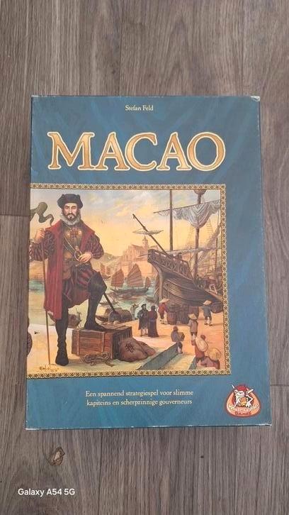 Macao 999 games zeldzaam bordspel., Hobby en Vrije tijd, Gezelschapsspellen | Bordspellen, Ophalen of Verzenden