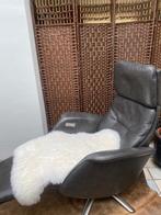 2 lederen relaxzetels, Ophalen, Gebruikt, 75 tot 100 cm, Leer