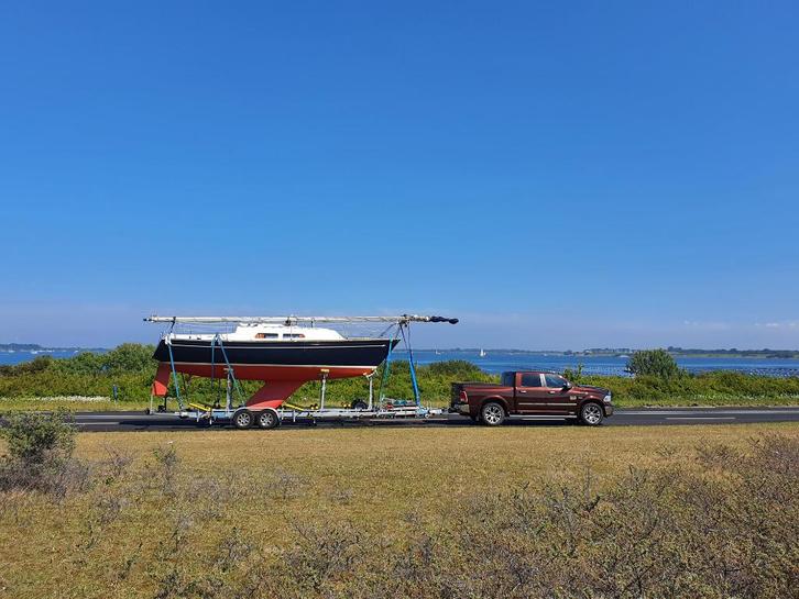 Spirit 28, Watersport en Boten, Kajuitzeilboten en Zeiljachten, Gebruikt, Tourjacht of Cruiser, Polyester, 6 tot 9 meter, Diesel