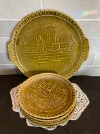 Vintage Gebakstel Gien France (240126c), Ophalen of Verzenden, Zo goed als nieuw, Aardewerk, Overige stijlen