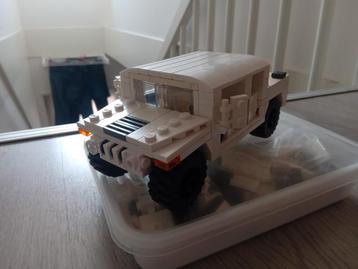 LEGO MOC hummer H1 white bouwpakket beschikbaar voor biedingen