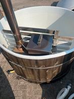 Hottub houtgestookt / 2e hands / interne kachel / uitverkoop, Tuin en Terras, Bubbelbaden en Hottubs, Ophalen, Fastfair, Trap