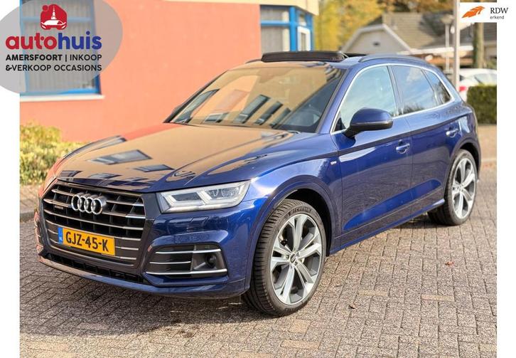 Audi Q5 55 TFSI e quattro Competition 3x S-LINE, Auto's, Audi, Bedrijf, Te koop, Q5, 360° camera, 4x4, ABS, Achteruitrijcamera