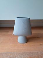 Siervaas van Light en Living. Grijs aardewerk. Nieuw, Overige kleuren, Aardewerk of Porselein, Nieuw, Ophalen of Verzenden
