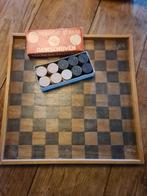 Dambord, Hobby en Vrije tijd, Gezelschapsspellen | Bordspellen, Ophalen of Verzenden, Gebruikt