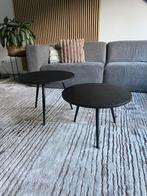 Salontafels Woood nieuw, Huis en Inrichting, Tafels | Salontafels, Ophalen, 50 tot 100 cm, Rond, Nieuw