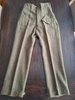 Canadese battledress trousers 1945 size 11!, Verzamelen, Militaria | Tweede Wereldoorlog, Kleding of Schoenen, Verzenden