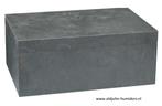 H178 ADORINI HUMIDOR BLACK SLATE - GRANDE DELUXE - LEISTEEN, Verzenden, Nieuw, Tabaksdoos of Verpakking