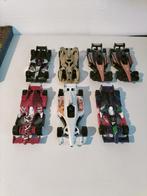 6 Race auto's f1 hotwheels oa duracell special, Overige merken, Gebruikt, 1:50 of kleiner, Auto