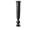 Boltze Basuma Vase schwarz matt 123cm, Huis en Inrichting, Woonaccessoires | Vazen, -, Zwart, -, Nieuw