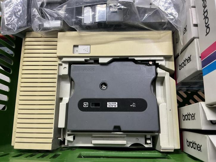 Brother P-Touch PC Labelprinter + Tapes, Computers en Software, Printerbenodigdheden, Gebruikt, Printertape, Ophalen