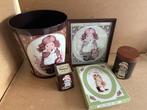 Sarah Kay & holly hobbie prullenbakje, blikje, spaarpot,, Verzamelen, Retro, Ophalen, Overige typen