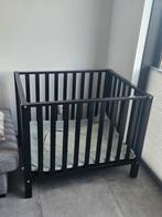 bobita box zwart, Kinderen en Baby's, Boxen, Ophalen, Gebruikt, Rechthoekig, In hoogte verstelbaar