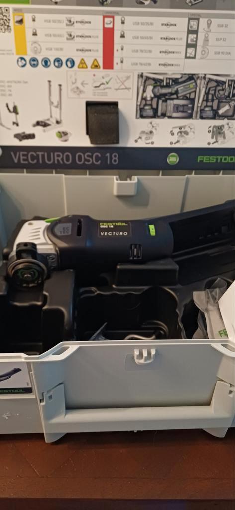 Festool Vecturo OSC 18 - Multitool, Doe-het-zelf en Verbouw, Gereedschap | Overige machines, Zo goed als nieuw, Ophalen of Verzenden