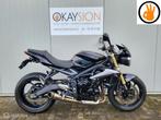 Mooie Triumph Street Triple ABS (bj 2015) SC Project!, Motoren, 675 cc, Bedrijf, 3 cilinders, Meer dan 35 kW