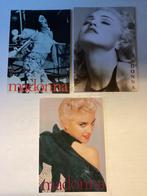 3 ansichtkaarten Madonna, Verzenden, 1980 tot heden, Ongelopen, Sterren en Beroemdheden
