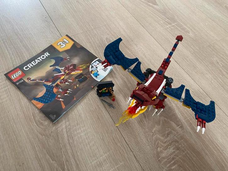 Lego Creator 31102 - 3-in-1 Dieren Set, Kinderen en Baby's, Speelgoed | Duplo en Lego, Zo goed als nieuw, Lego, Complete set, Ophalen of Verzenden