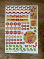 Knipvel Picture Punch - vlinders en bloemen, Ophalen of Verzenden, Nieuw, Natuur, Knipvel