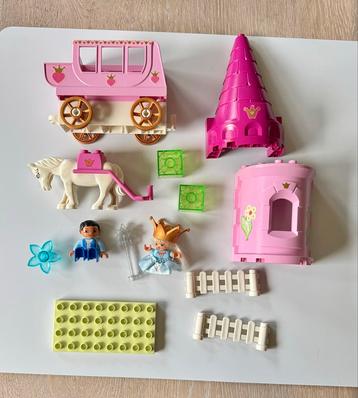 Lego Duplo 4821 Prinses Koets & Toren - Compleet beschikbaar voor biedingen
