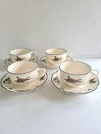 Johnson Bros Brookshire jachtservies 4 x kop en schotel thee, Huis en Inrichting, Keuken | Servies, Ophalen of Verzenden, Zo goed als nieuw