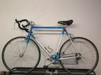 Goede retro racefiets | Blauw / Wit | 28 inch 55 cm, Fietsen en Brommers, 28 inch, Gebruikt, 10 tot 15 versnellingen, Heren