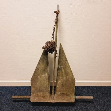 Zwaar Anker + Ketting beschikbaar voor biedingen