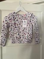 WE wit met blauw / paars blousje maat 122/128, WE, Meisje, Overhemd of Blouse, Nieuw