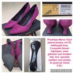 Marco Tozzi paarse pumps, maat 39, Ophalen of Verzenden, Zo goed als nieuw, Overige kleuren