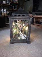 Mooie Kerst Lantaarn met Decoratie, Ophalen, Zo goed als nieuw, Minder dan 100 cm, Glas