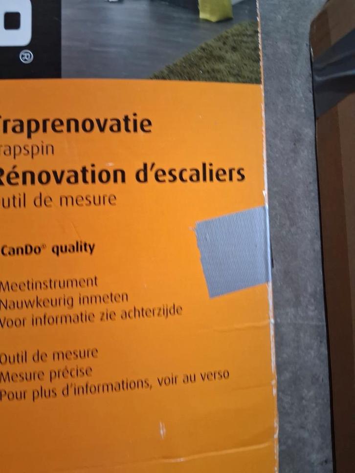 CanDo Traprenovatie Meetinstrument - Nieuw in Verpakking, Doe-het-zelf en Verbouw, Meetapparatuur, Nieuw, Overige meters, Ophalen of Verzenden