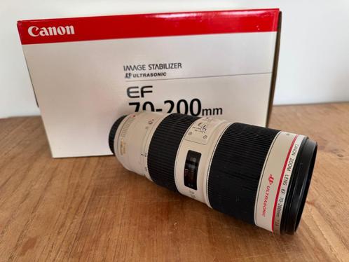 Canon EF 70-200mm f/2.8L Mark II + Extras, Audio, Tv en Foto, Fotografie | Lenzen en Objectieven, Zo goed als nieuw, Telelens