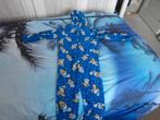 Pyjama onesie disney donald duck blauw mt 110 116 kinderpak, Disney, Nacht- of Onderkleding, Gebruikt, Jongen of Meisje