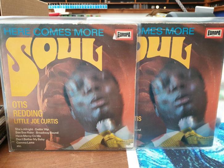 Otis Redding & Little Joe Curtis - Here comes more Soul (10), Cd's en Dvd's, Vinyl | R&B en Soul, 12 inch, Ophalen of Verzenden