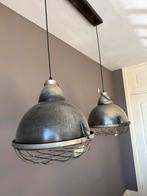 Industriële Dubbele Hanglamp, Ophalen, Gebruikt, Metaal, Minder dan 50 cm