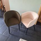 Mooie eetkamerstoelen, Huis en Inrichting, Ophalen, Zo goed als nieuw, Overige kleuren, Metaal