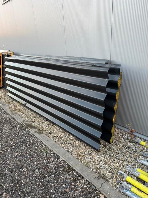 Sandwichpanelen dakplaten diverse lengtes, Doe-het-zelf en Verbouw, Platen en Panelen, Gebruikt, Overige materialen, Ophalen of Verzenden