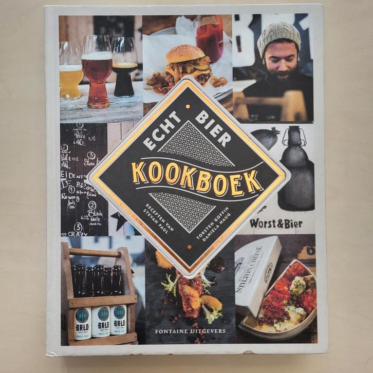 Torsten Goffin - Echt bier kookboek, Boeken, Kookboeken, Zo goed als nieuw, Ophalen of Verzenden