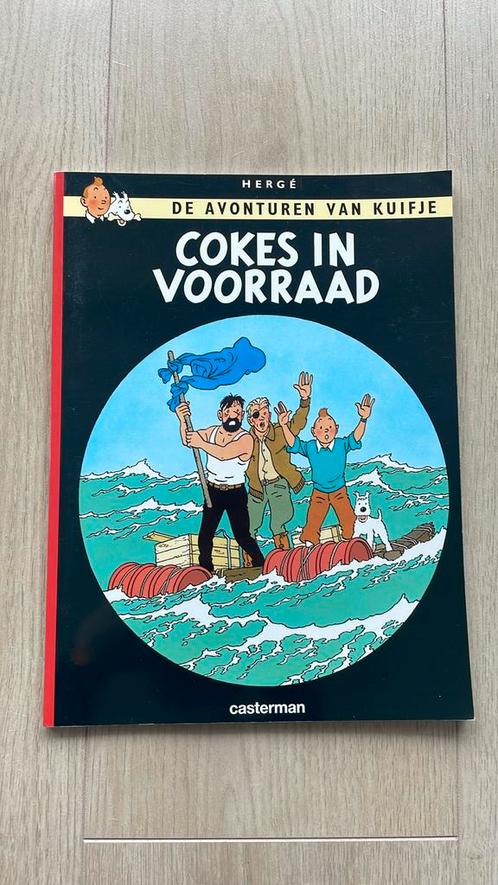 Kuifje - cokes in voorraad, Boeken, Stripboeken, Zo goed als nieuw, Eén stripboek, Ophalen of Verzenden