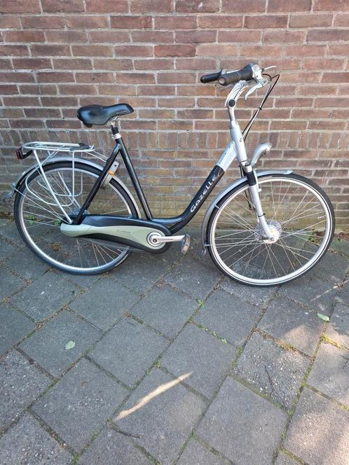 gazelle damesfiets framemaat 61 met 28 inch wielen, Fietsen en Brommers, Fietsen | Dames | Omafietsen, Gebruikt, 56 cm of meer