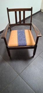 houten stoel, Ophalen, Gebruikt, Bruin, Eén