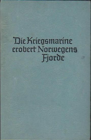 marine kriegsmarine Noorwegen fjorde boek 1940 beschikbaar voor biedingen
