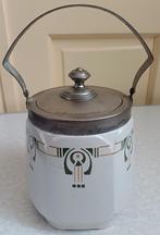 Aardewerk koekdoos met deksel, Antiek en Kunst, Antiek | Keramiek en Aardewerk, Ophalen of Verzenden