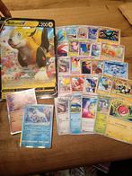 set Pokémon kaarten incl XL kaart, Ophalen of Verzenden, Zo goed als nieuw, Meerdere kaarten