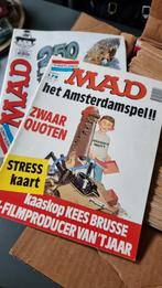 Doos vol MAD magazines, Verzamelen, Tijdschriften, Kranten en Knipsels, Tijdschrift, Ophalen, 1980 tot heden