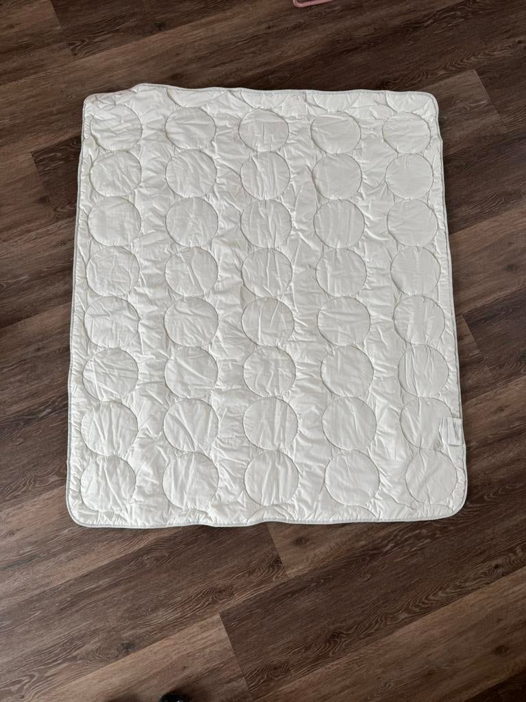 LENAST peuterdekbed ikea 110x125, Kinderen en Baby's, Kinderkamer | Beddengoed, Ophalen of Verzenden, Wit, Jongetje of Meisje